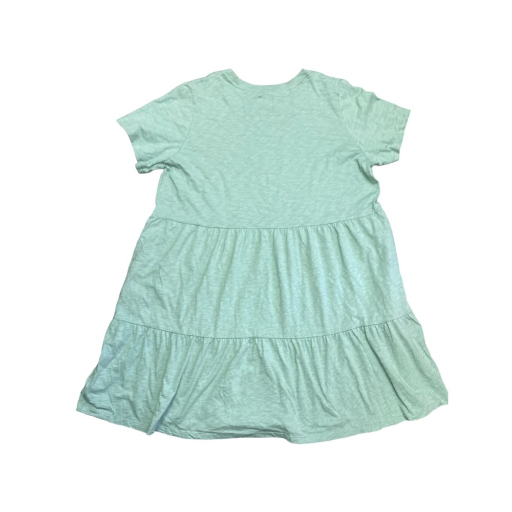 Old Navy Slub-Knit Tiered Mini T-Shirt Swing Dress